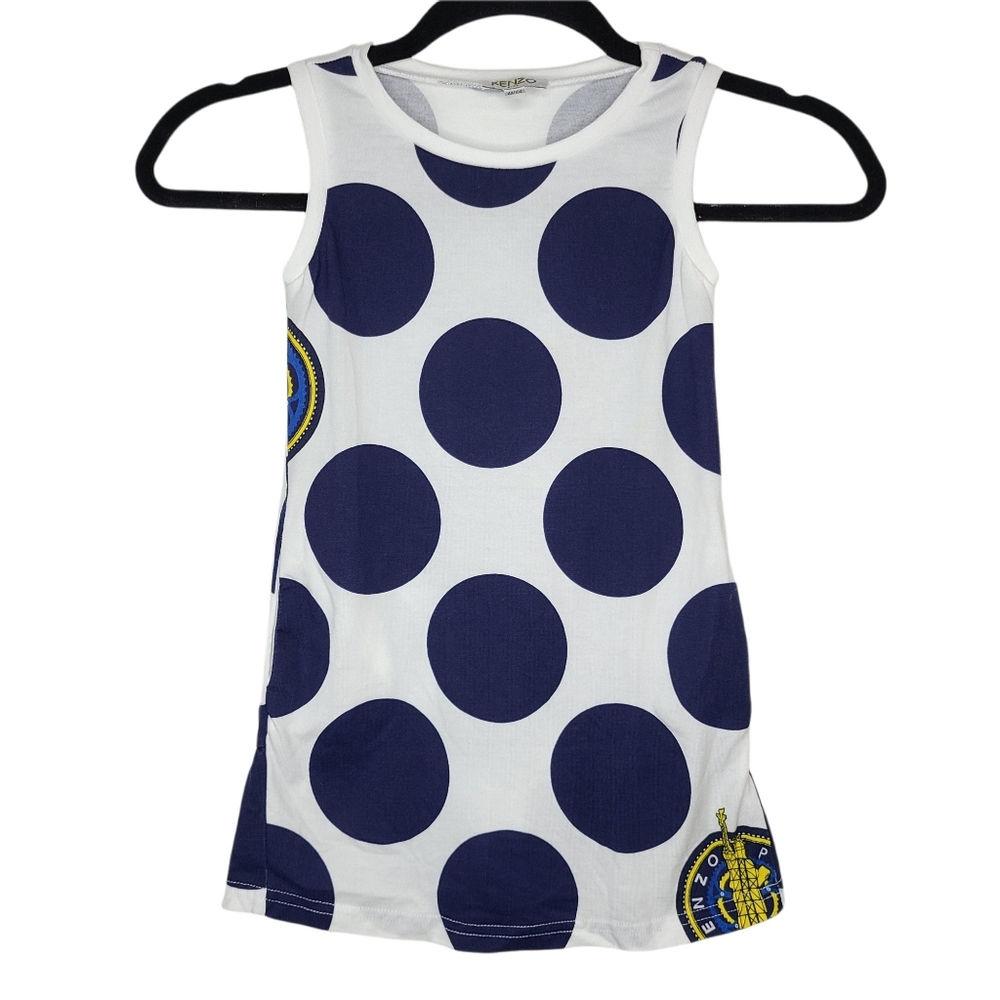 Kenzo Kids Polka Dot Dress Girls 4T